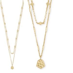 Kendra Scott Clive Multi Strand
Necklace in Gold